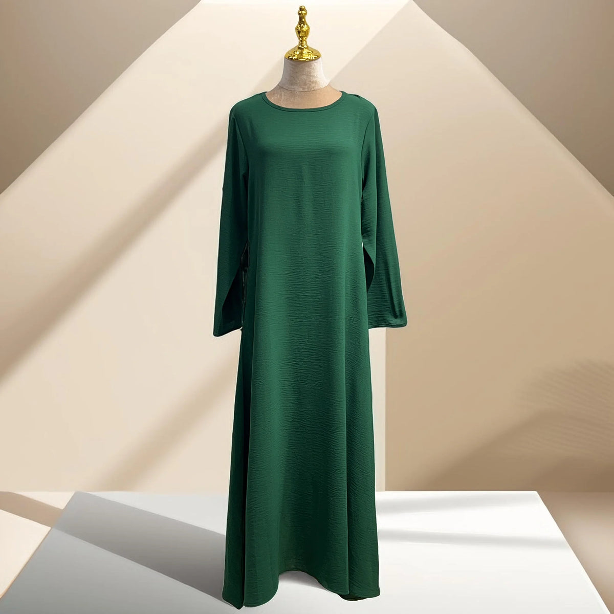 Dalia loose slip dress with pockets and long sleeve - Try Modest Limited