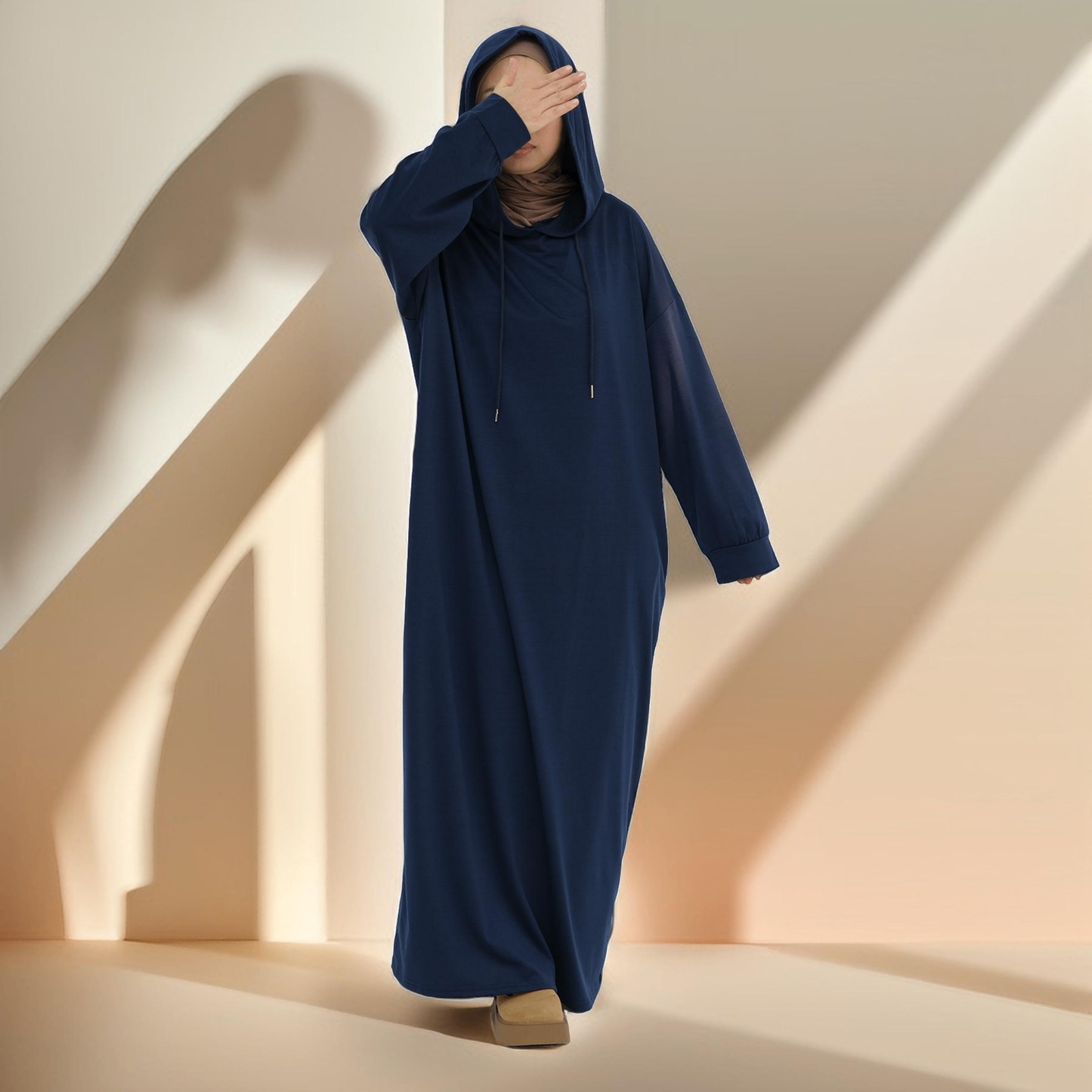 Effortless Everyday Sweatshirt Abaya Dress