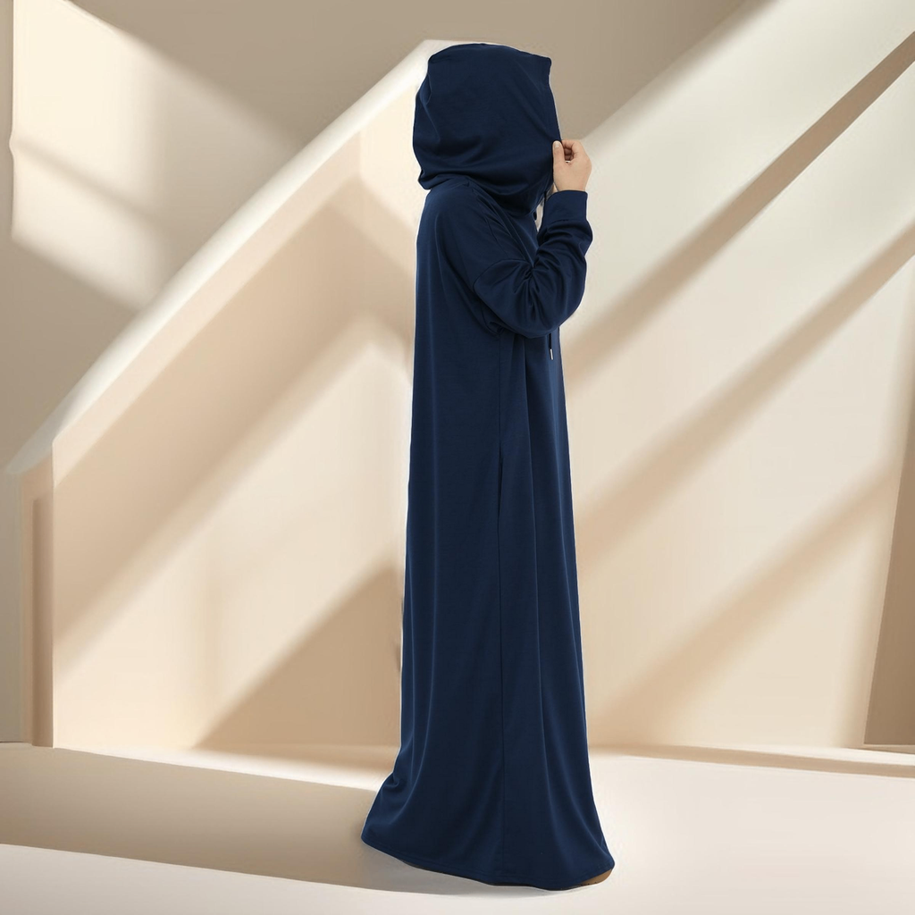 Effortless Everyday Sweatshirt Abaya Dress - Try Modest Limited