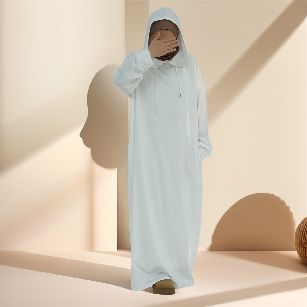 Effortless Everyday Sweatshirt Abaya Dress - Try Modest Limited