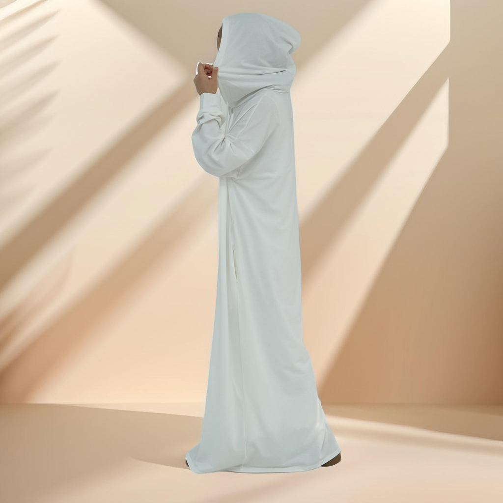 Effortless Everyday Sweatshirt Abaya Dress - Try Modest Limited