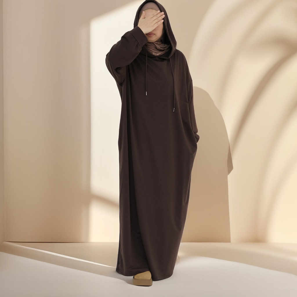 Effortless Everyday Sweatshirt Abaya Dress - Try Modest Limited