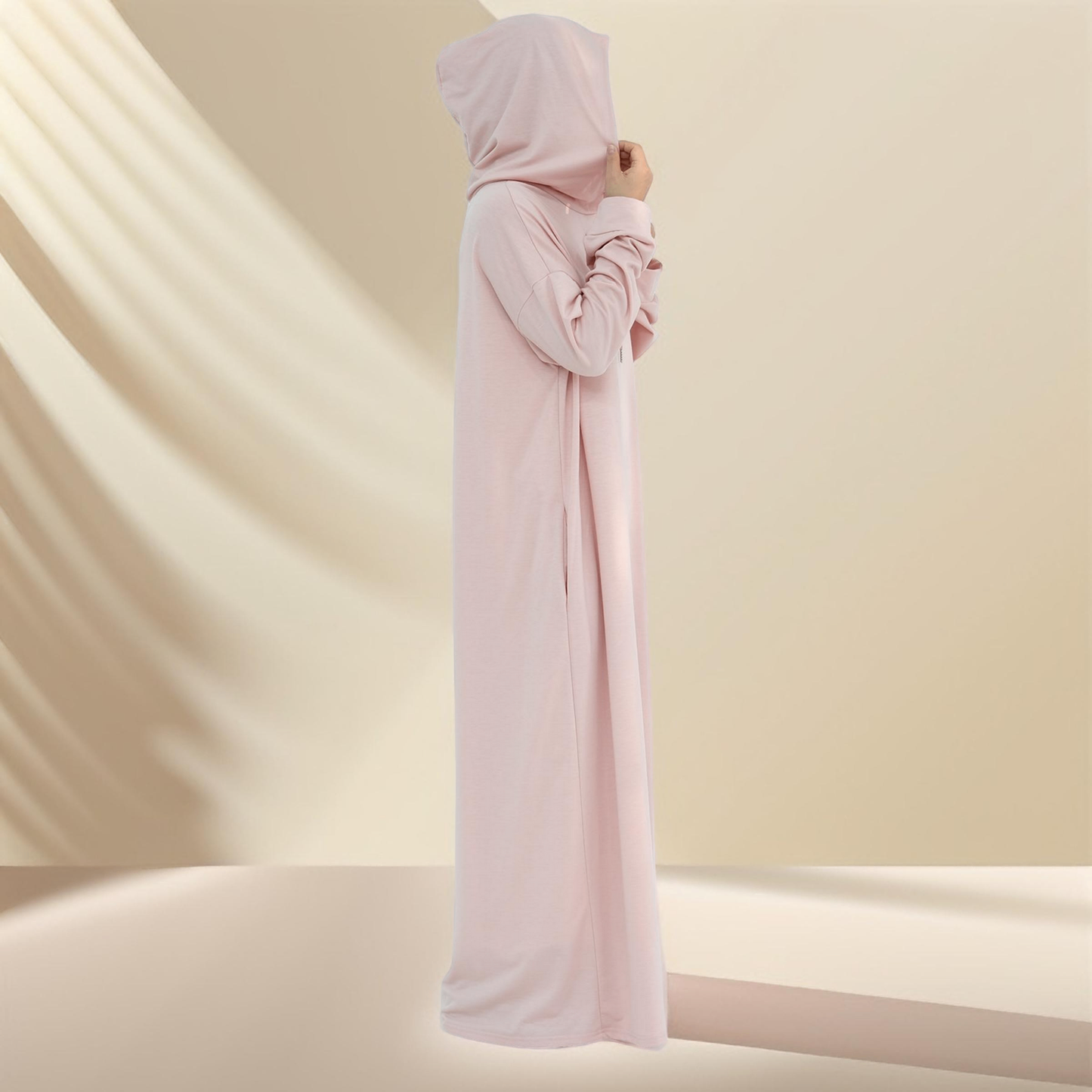 Effortless Everyday Sweatshirt Abaya Dress