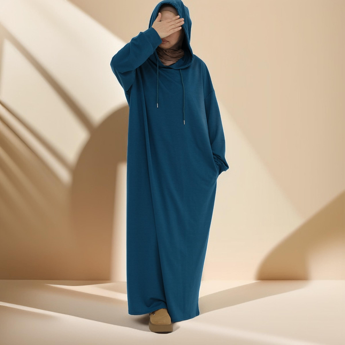 Effortless Everyday Sweatshirt Abaya Dress - Try Modest Limited