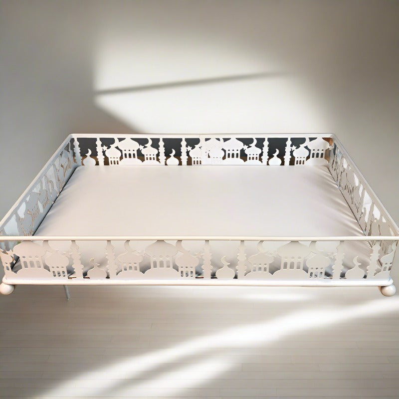 Eid Delights: Wrought Iron Ramadan Platter Tray - Try Modest Limited