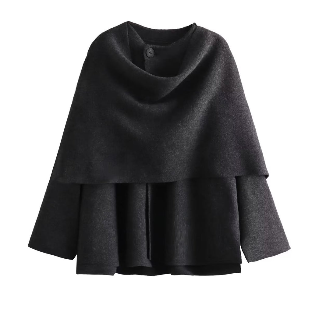 Eleanor Elegant Wrap Poncho - Try Modest Limited