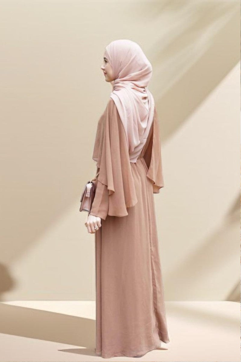dress abaya elegant Symphony Draped Abaya