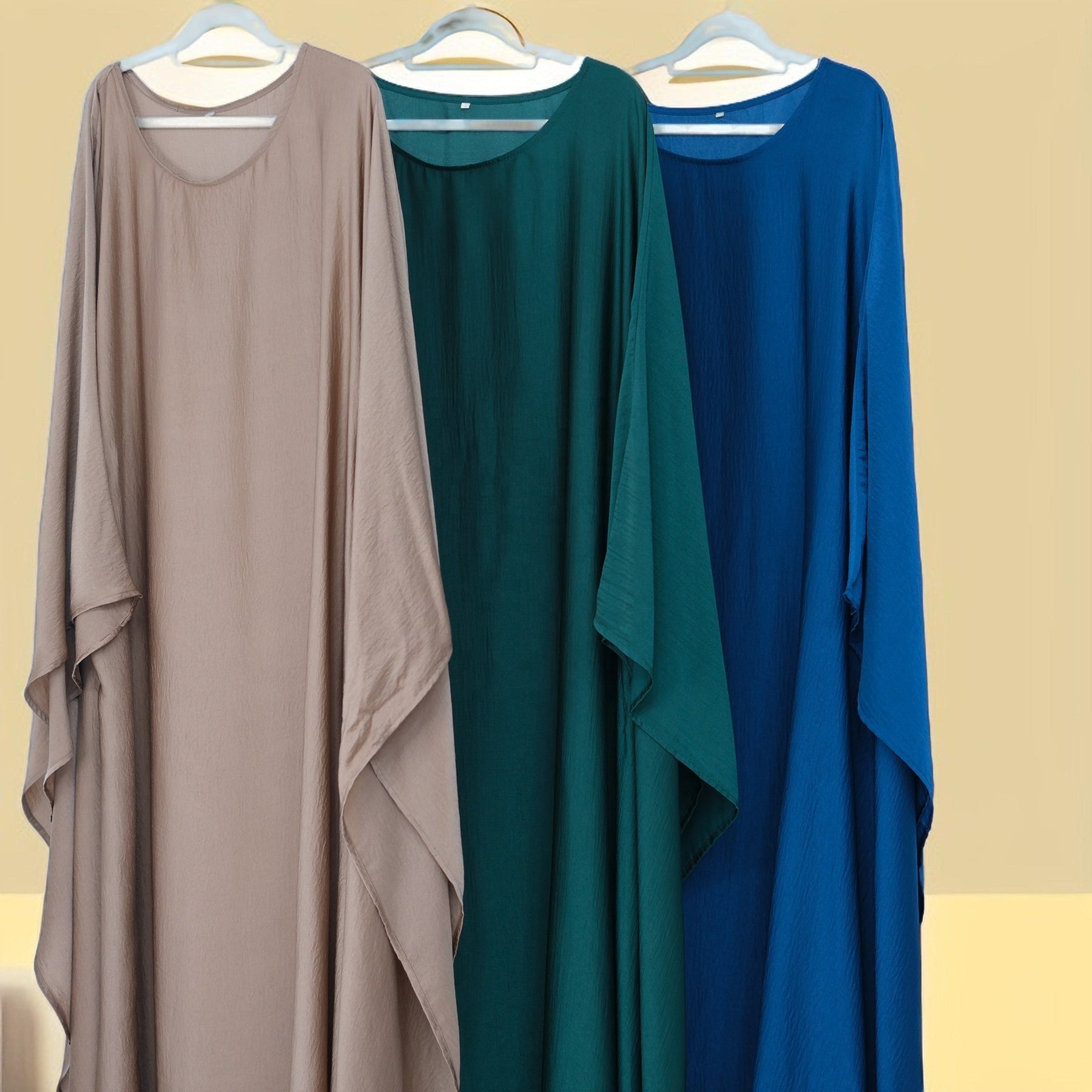 Elegant Flattering Dress with Inner Tie Belt - Try Modest Limited 