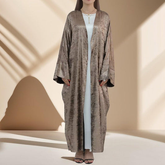 Abaya ouverte Shimmer Emirates
