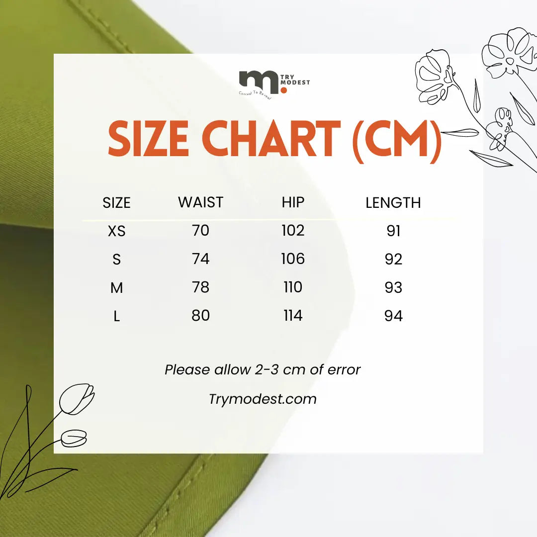 Essential satin skirt - Try Modest Limited