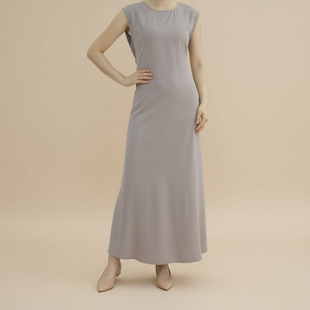 Essential Sleeveless Under-Abaya Slip Dress | Modest Inner Layer