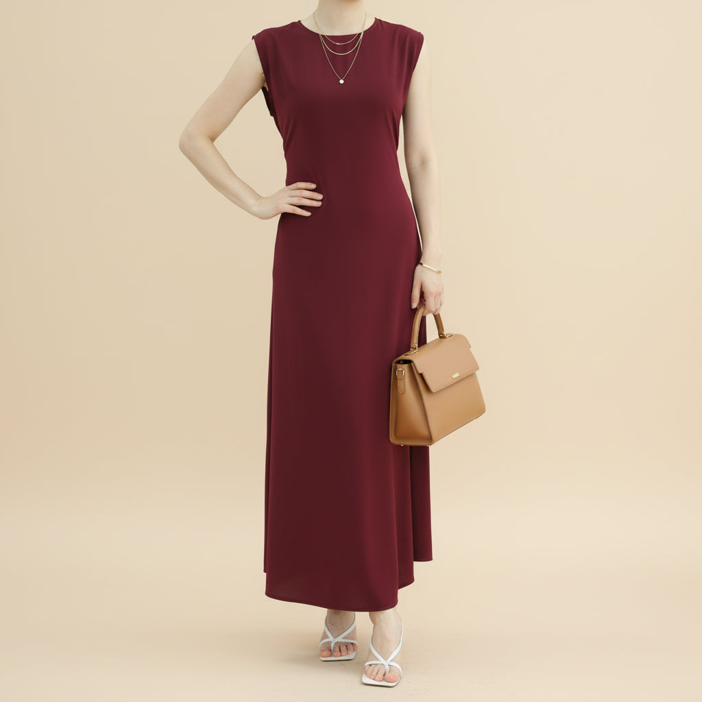 Essential Sleeveless Under-Abaya Slip Dress | Modest Inner Layer