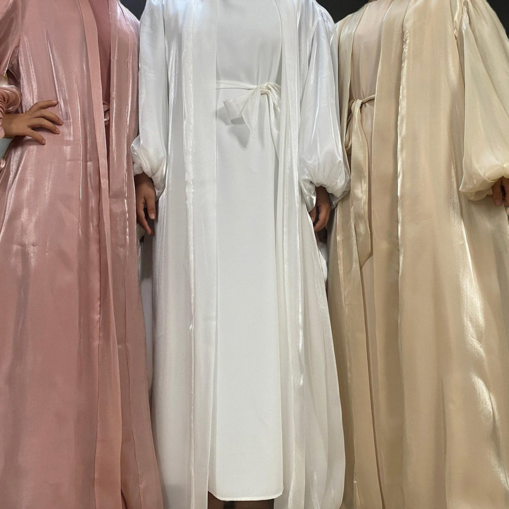 Evening kaftan/abaya with lantern sleeves - Try Modest Limited