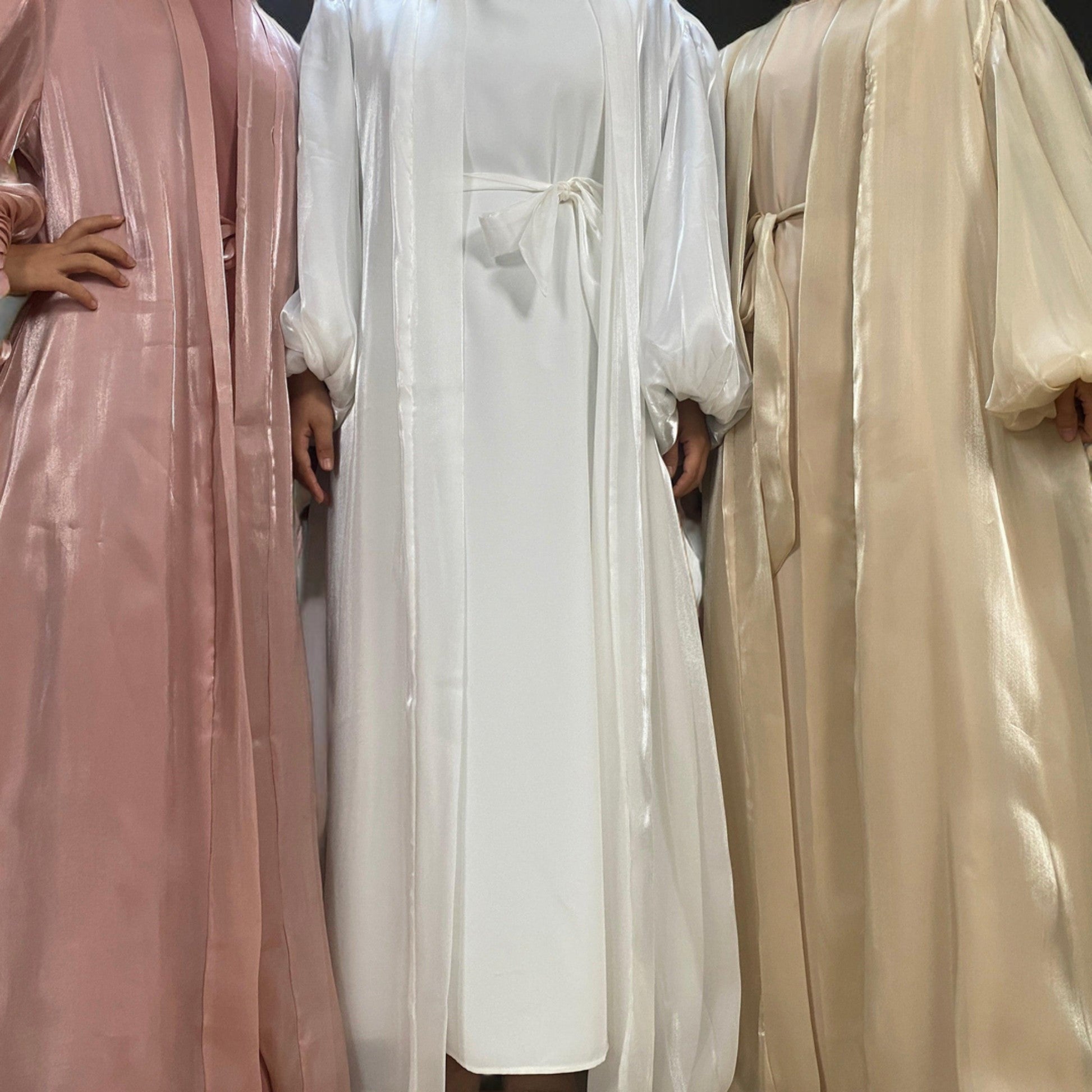 Evening kaftan/abaya with lantern sleeves - Try Modest Limited 