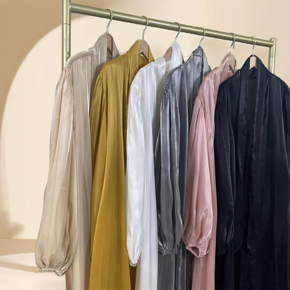 Evening kaftan/abaya with lantern sleeves - Try Modest Limited