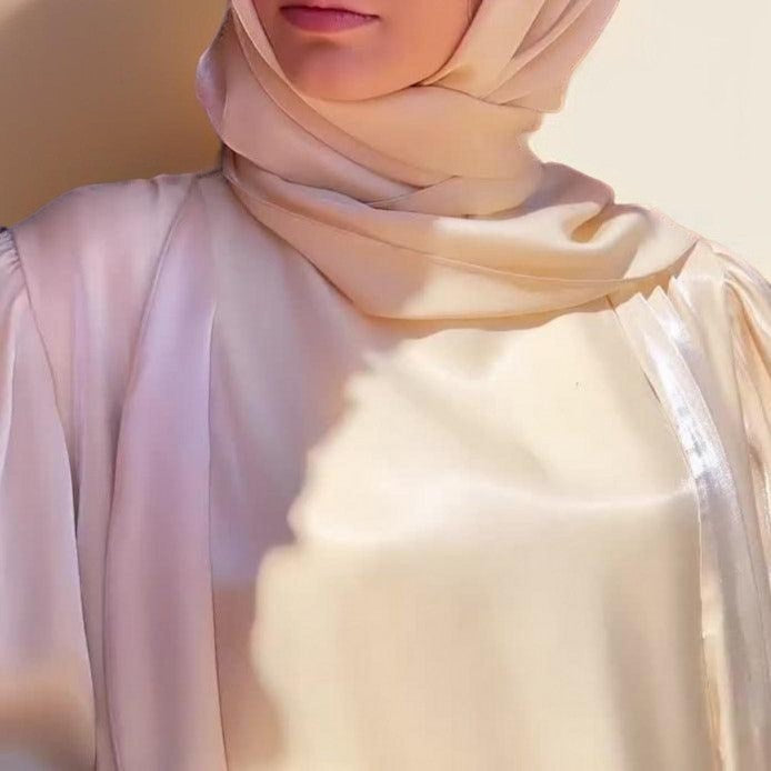 Evening kaftan/abaya with lantern sleeves - Try Modest Limited 