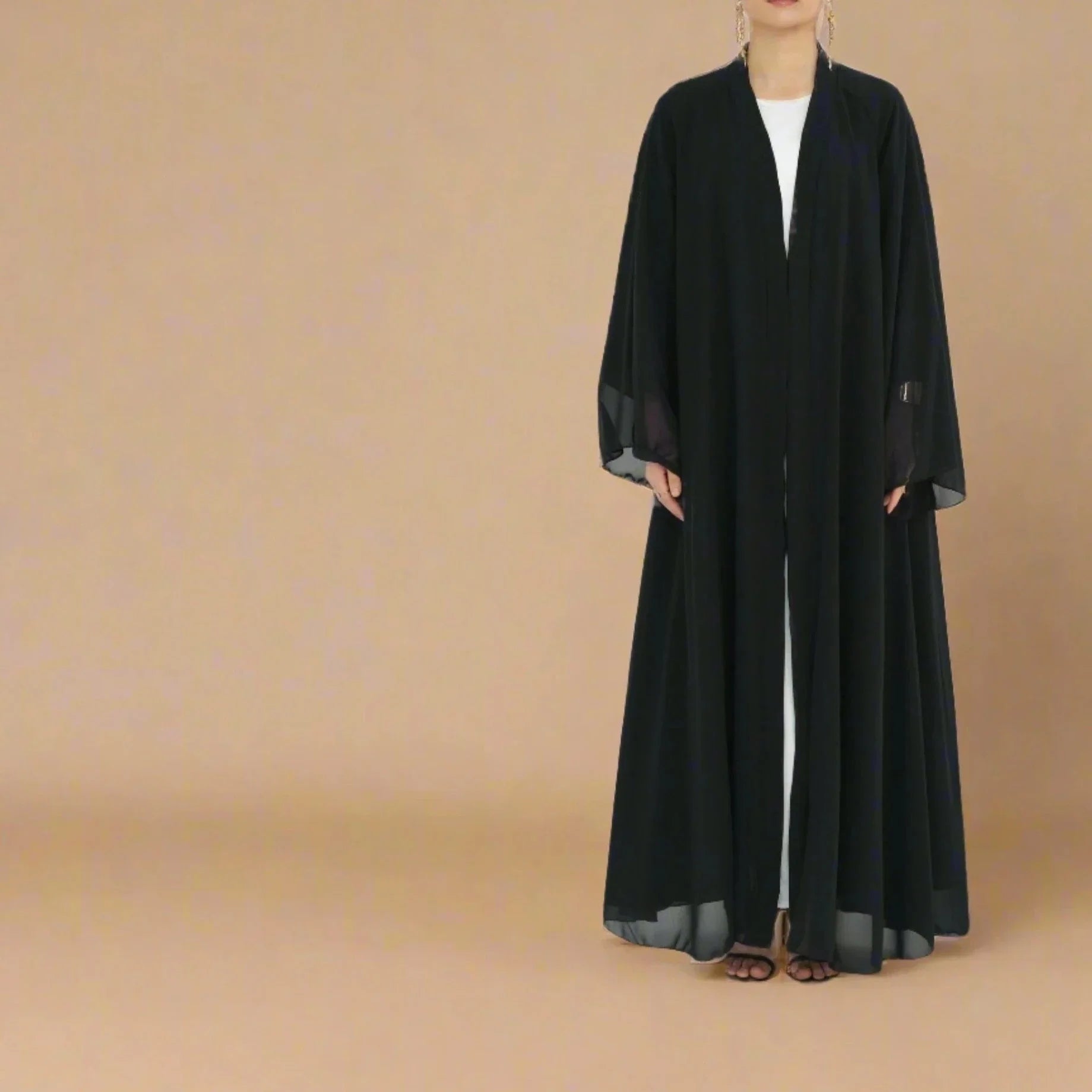 Fairytale Reversible Organza Abaya Try Modest Limited