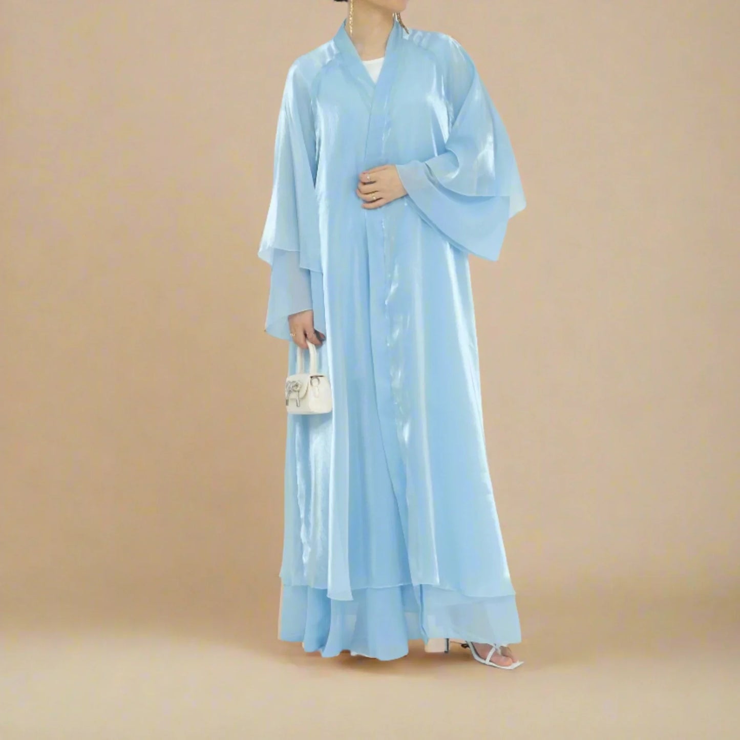 Fairytale Reversible Organza Abaya Try Modest Limited