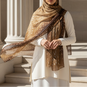 Fawn Dapple OEKO-TEX® Modal Hijab - Try Modest Limited