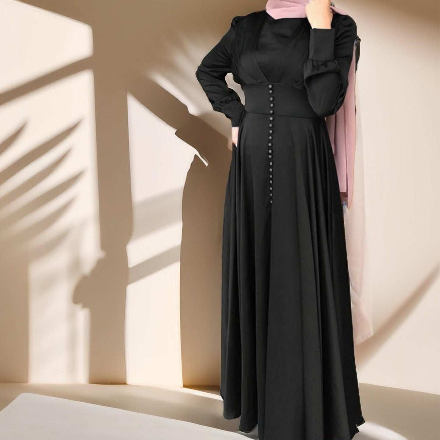 Festive dubai style-Evening dress - Try Modest Limited 