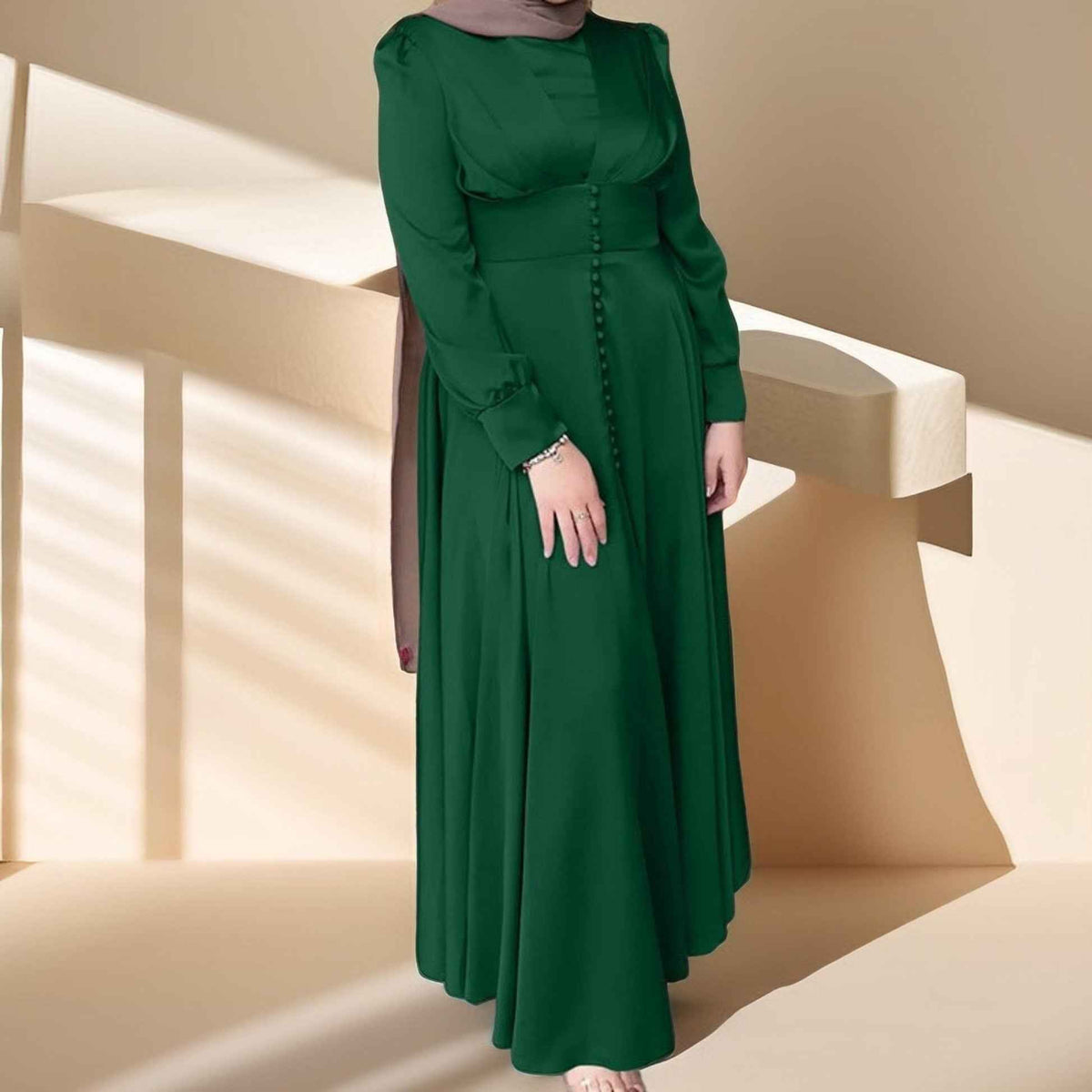 Festive dubai style-Evening dress - Try Modest Limited