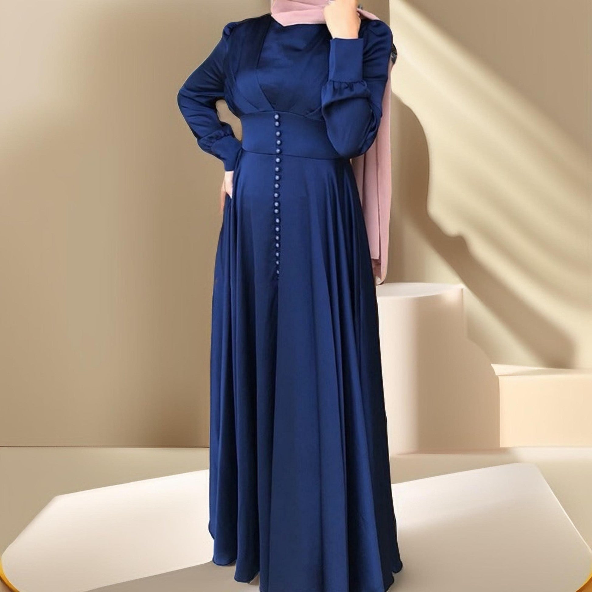 Festive dubai style-Evening dress - Try Modest Limited 