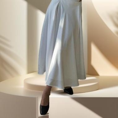 Flowing Satin Maxi Skirt - Try Modest Limited