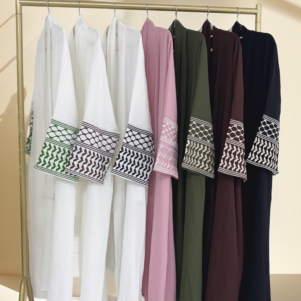 Freedom Keffiyeh Abaya - Try Modest Limited