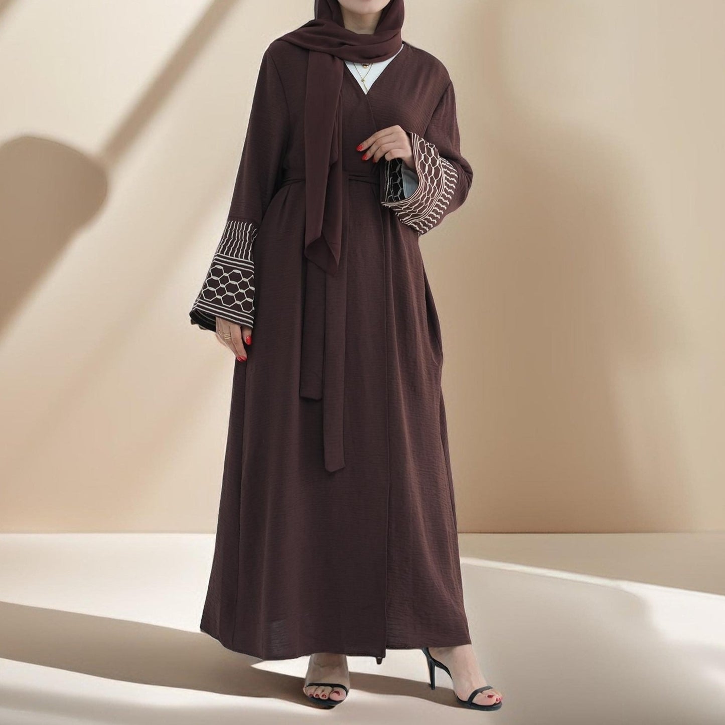 Freedom Keffiyeh Abaya - Try Modest Limited 