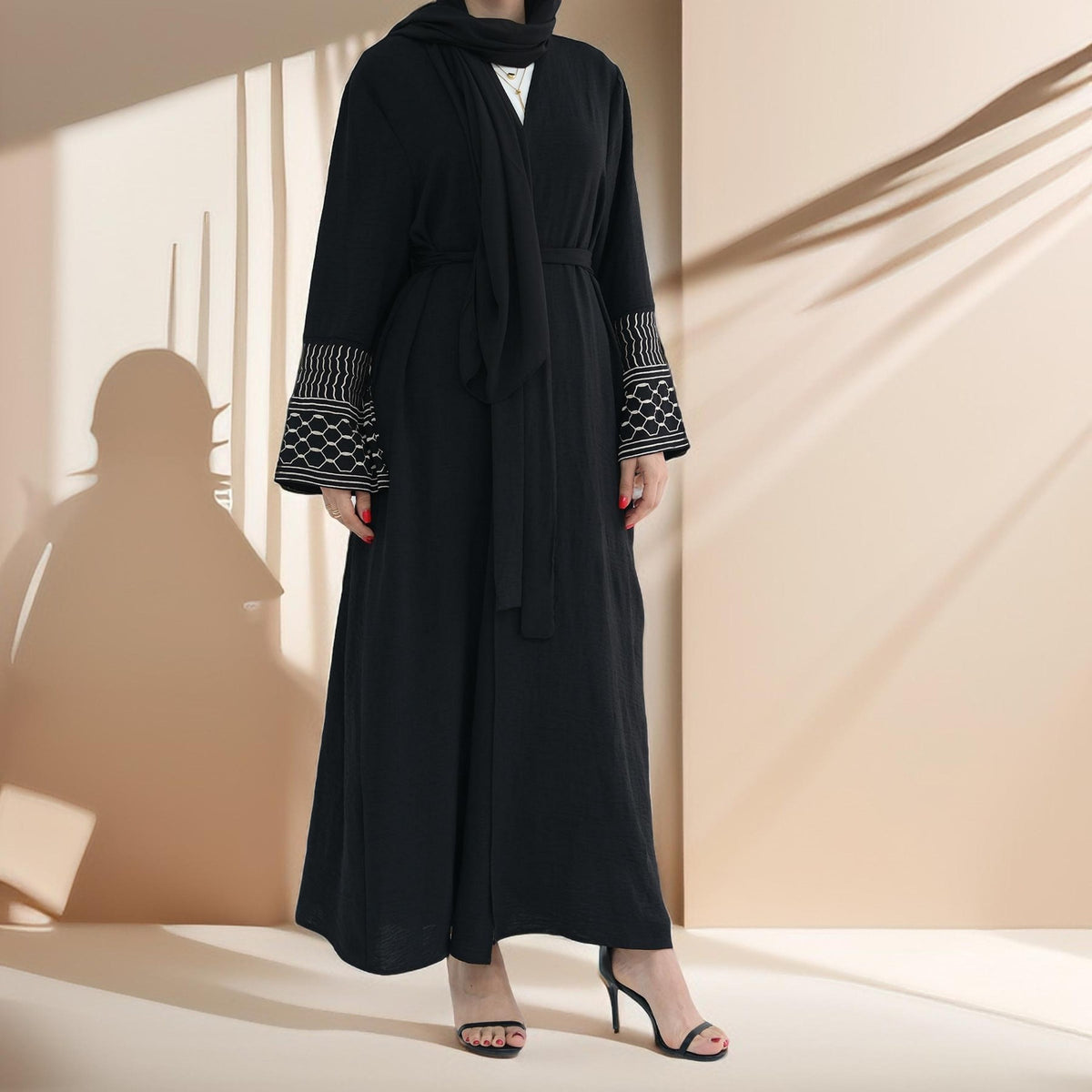 Freedom Keffiyeh Abaya - Try Modest Limited