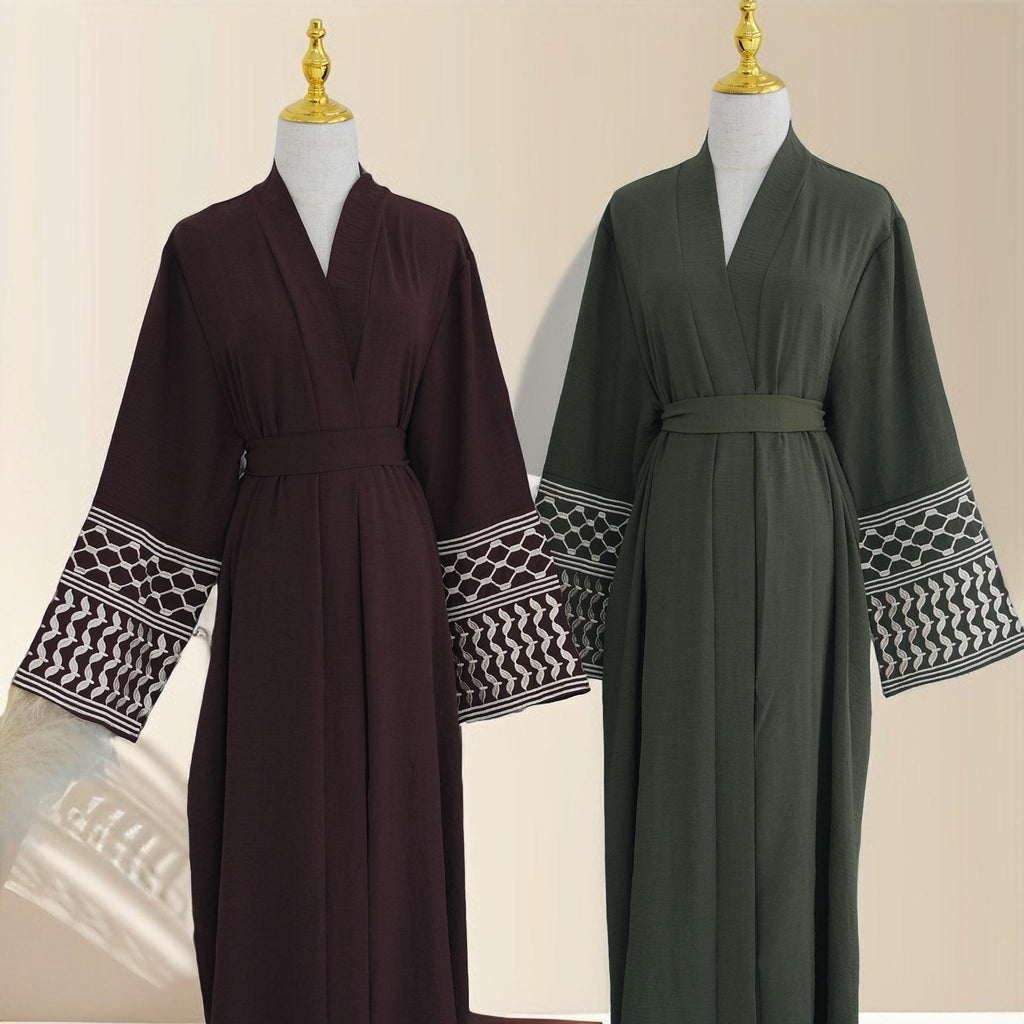 Freedom Keffiyeh Abaya - Try Modest Limited