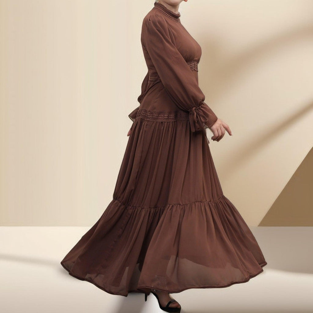 French style maxi dress - Try Modest Limited