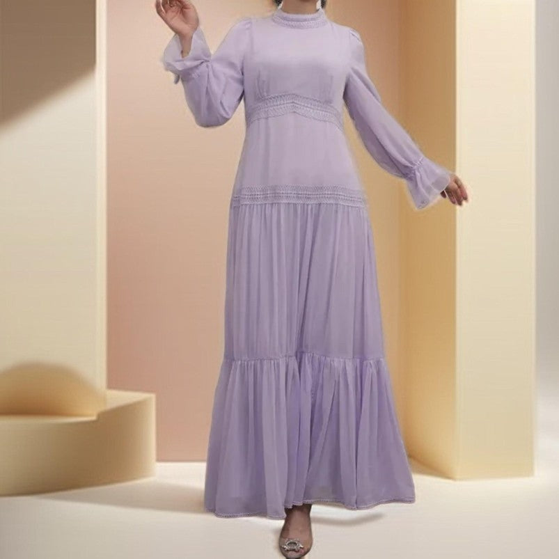 French style maxi dress - Try Modest Limited