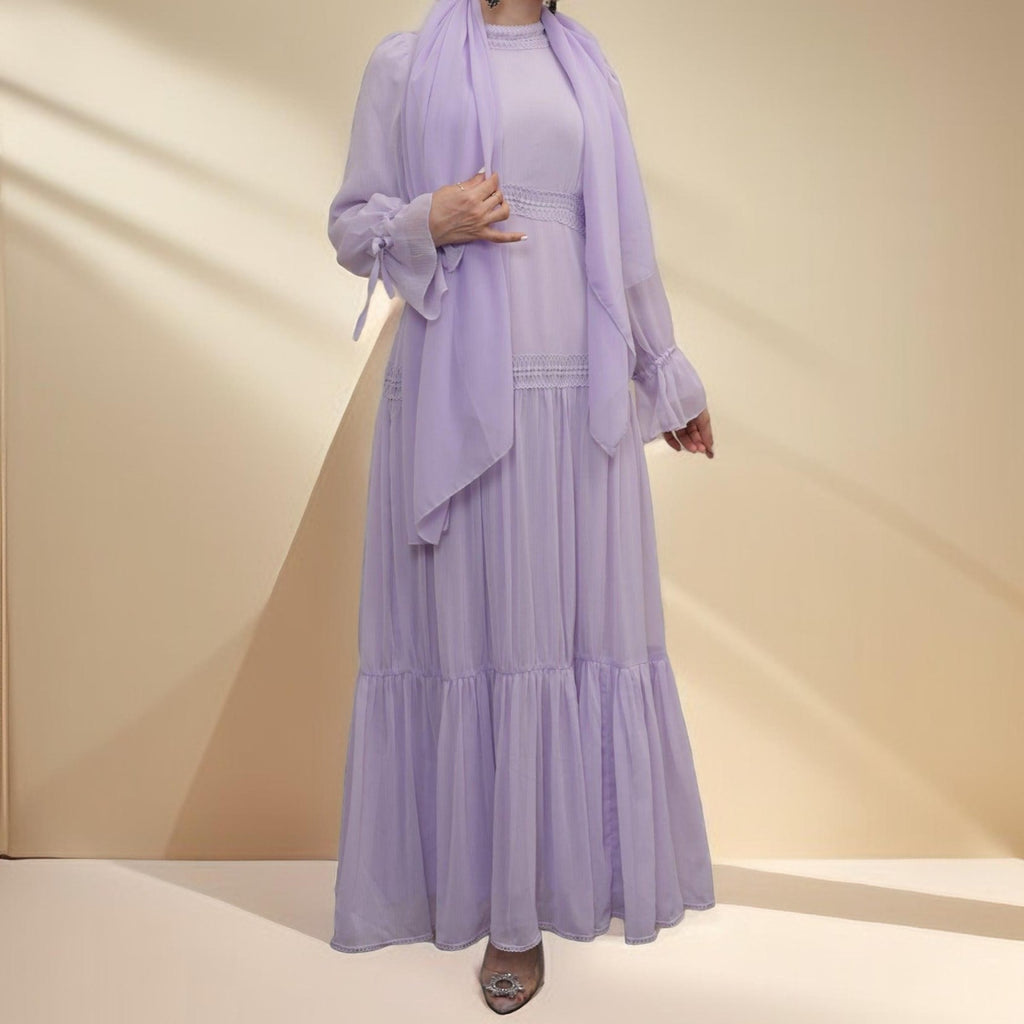 French style maxi dress - Try Modest Limited