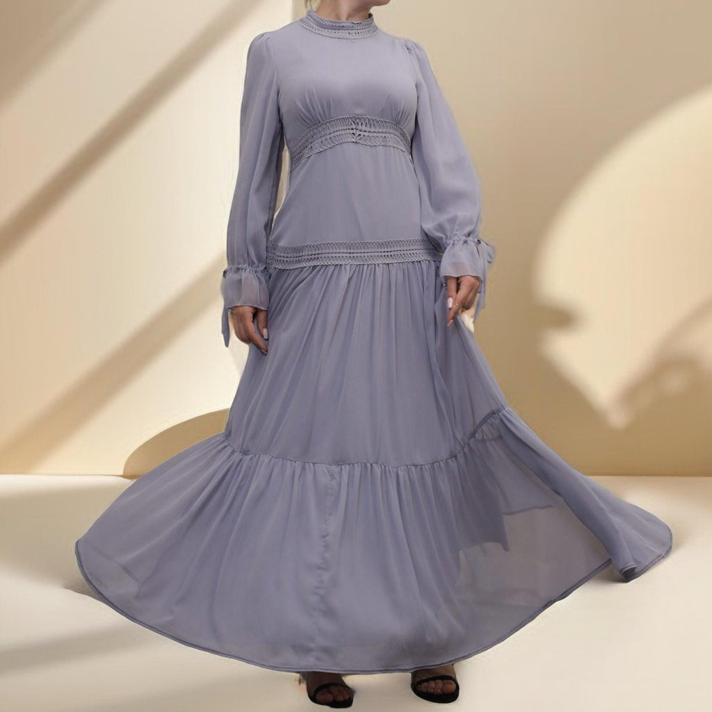 French style maxi dress - Try Modest Limited