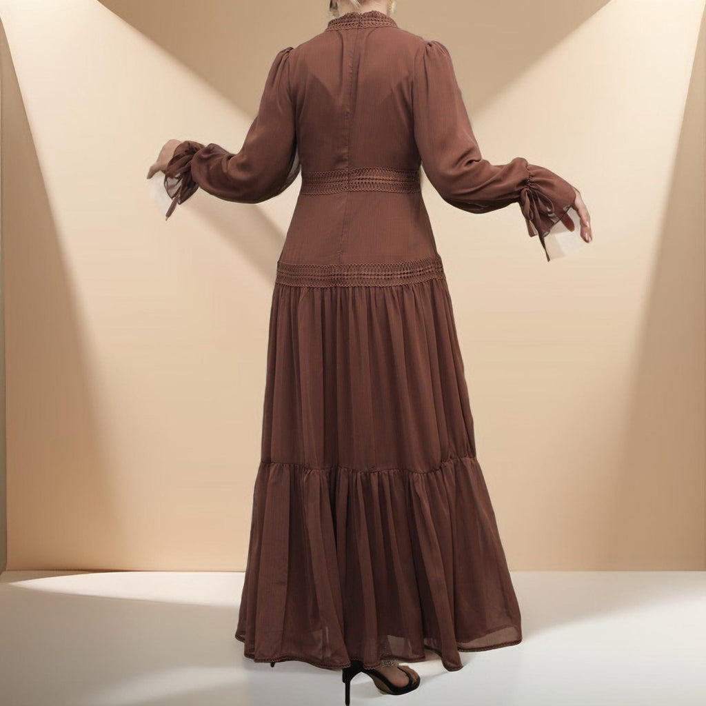 French style maxi dress - Try Modest Limited