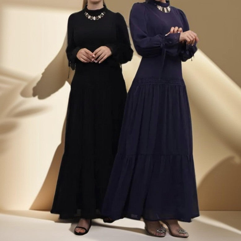 French style maxi dress - Try Modest Limited