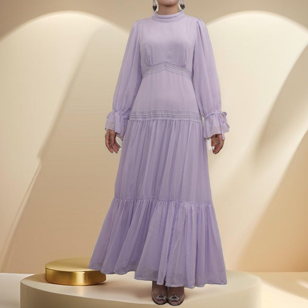 French style maxi dress - Try Modest Limited