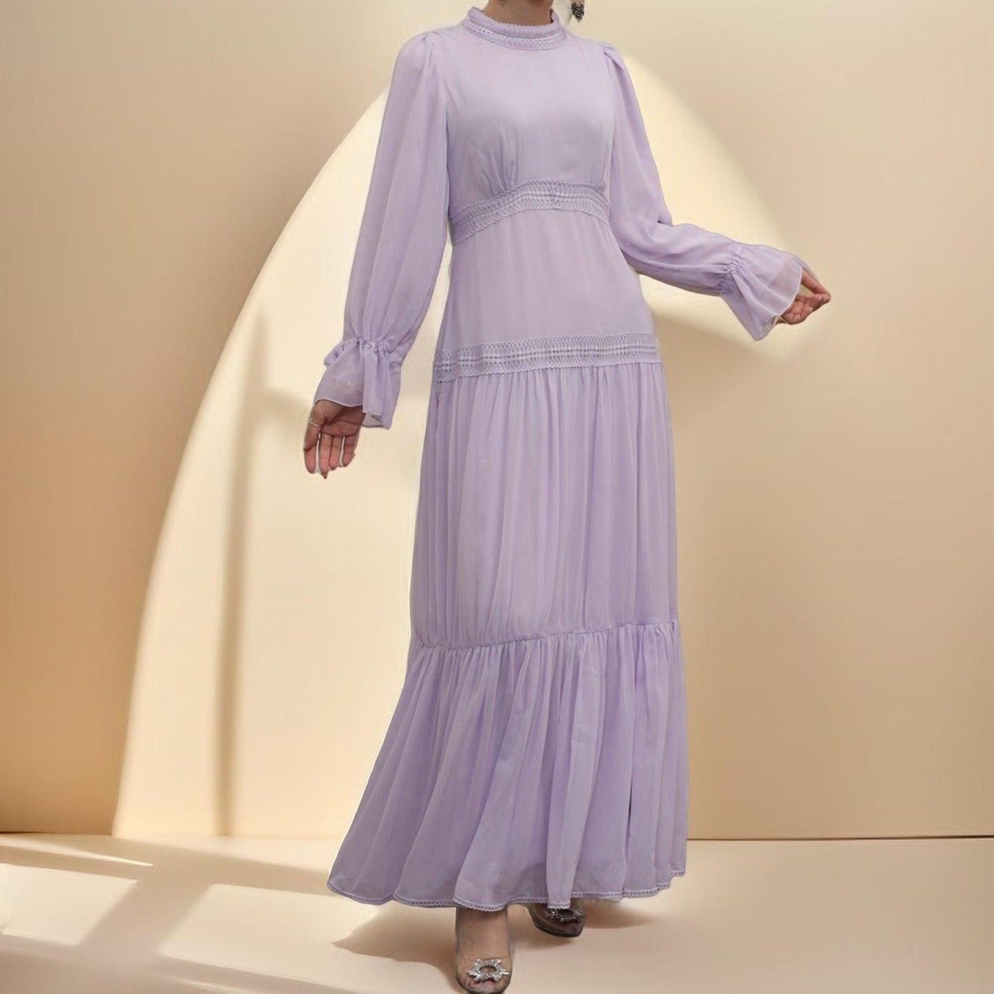 French style maxi dress - Try Modest Limited 