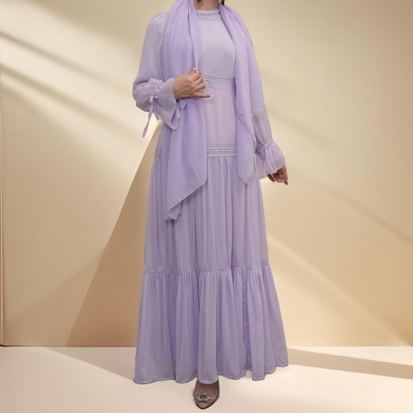 French style maxi dress - Try Modest Limited 