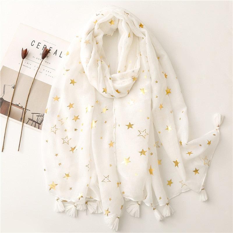 Fresh Floral Tassel Scarfs - Try Modest Limited