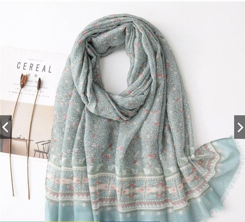 Fresh Floral Tassel Scarfs - Try Modest Limited 