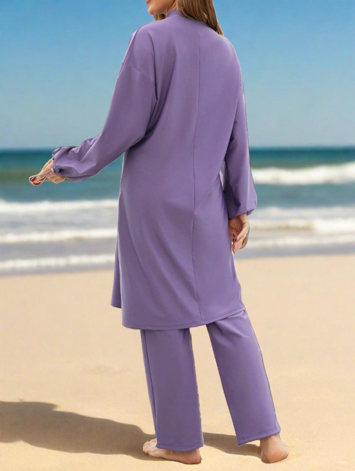 Full coverage 2 PC modest swimsuit - Try Modest Limited