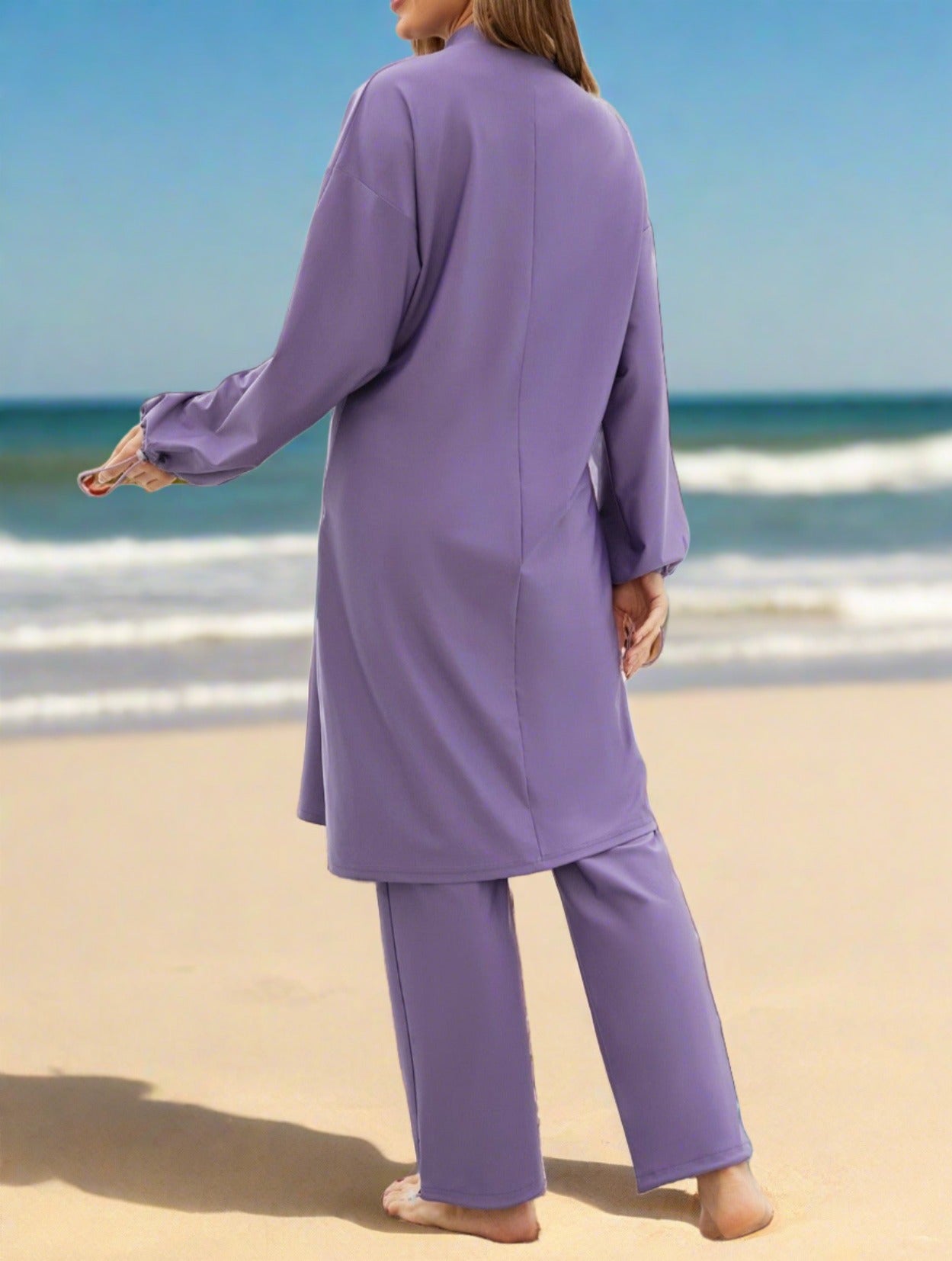 Full coverage 2 PC modest swimsuit - Try Modest Limited 