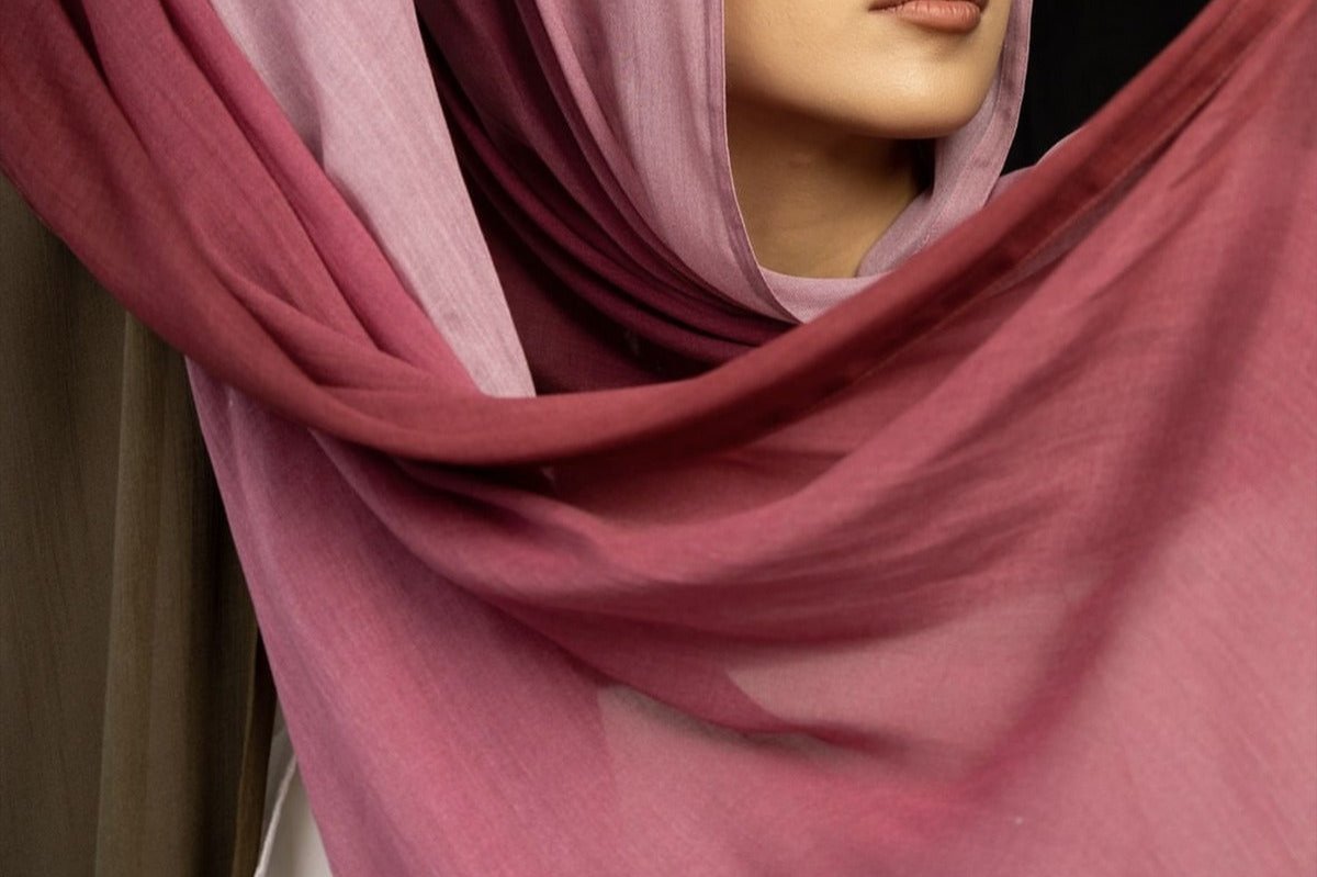 Gradient Modal Hijabs Try Modest Limited