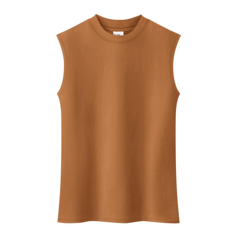 Half - neck sleeveless vest - Try Modest Limited