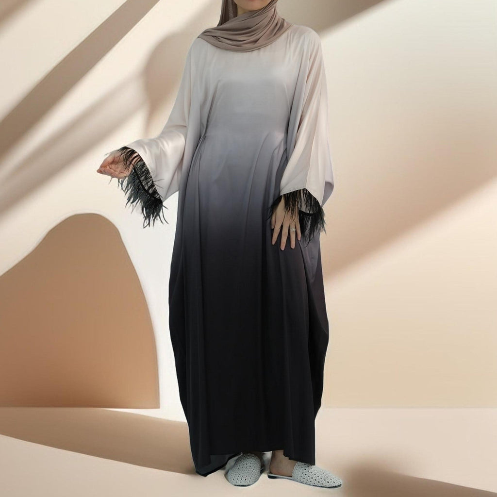 Hilwah Butterfly Kaftan Dress - Try Modest Limited