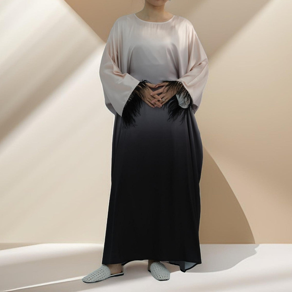Hilwah Butterfly Kaftan Dress - Try Modest Limited
