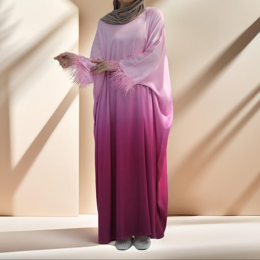 Hilwah Butterfly Kaftan Dress - Try Modest Limited