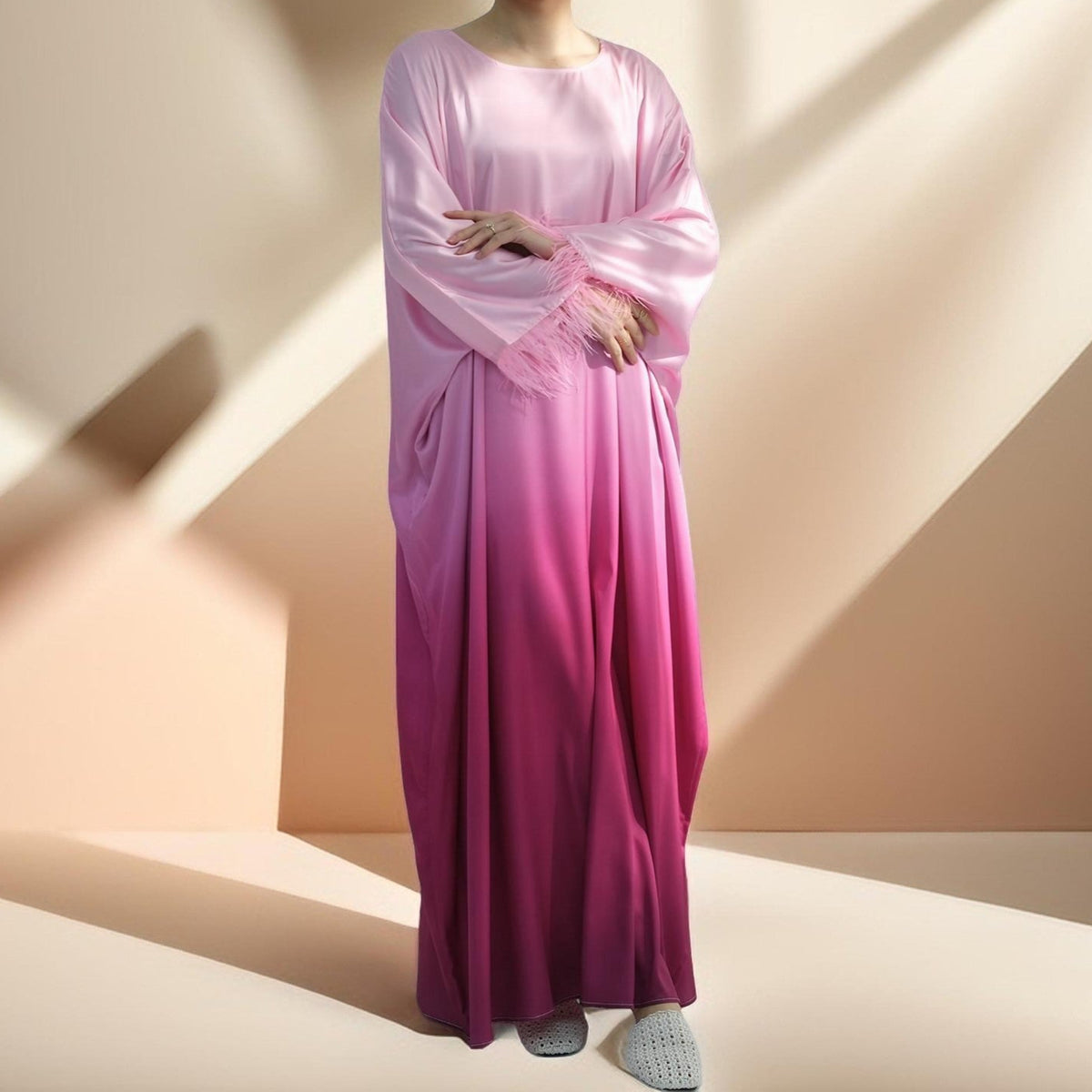 Hilwah Butterfly Kaftan Dress - Try Modest Limited
